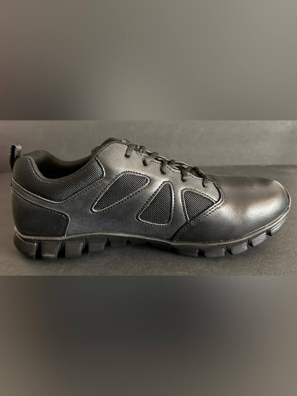 New Reebok RB8105 Sublite Cushion Tactical Shoes Men’s 10.5 W Wide Black